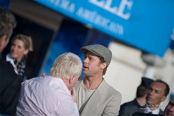 S1X1557Deauville 200703-01 
 Brad Pitt, Angelina Jolie, Michael Douglas, Casey Afflect and others at the Deauville 33rd American Film Festival, Normanday France